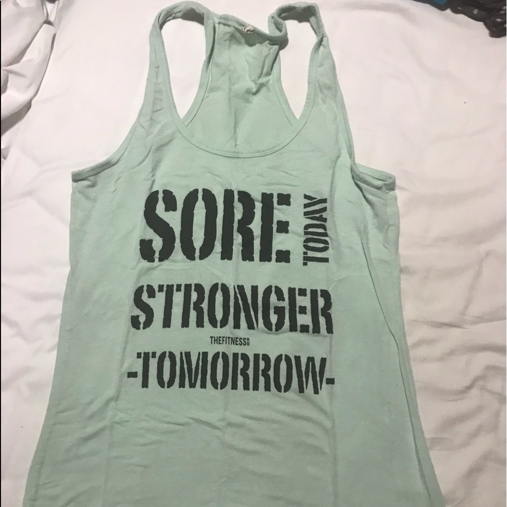The fitness tee co workout tank